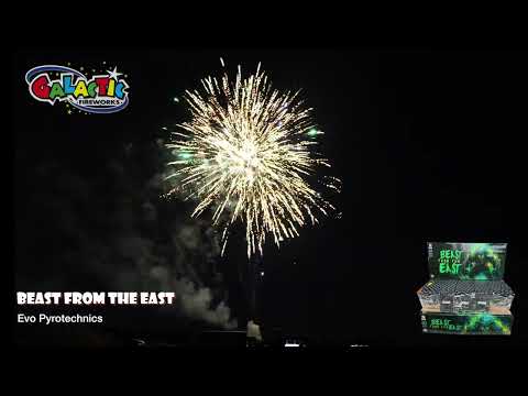 Beast From The East 296-shot compound demo by Evolution Fireworks