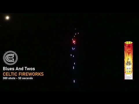 Blues & Twos firework demo by Celtic