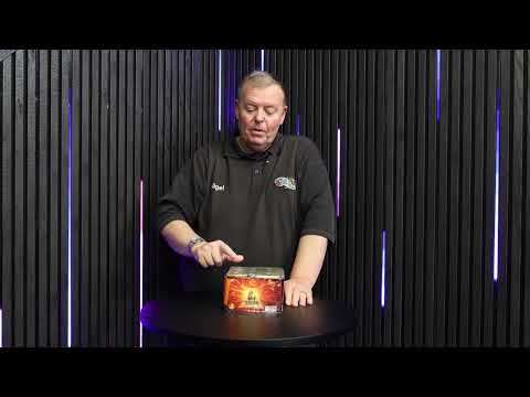 Spit, Crackle, Strobe firework, firing demo
