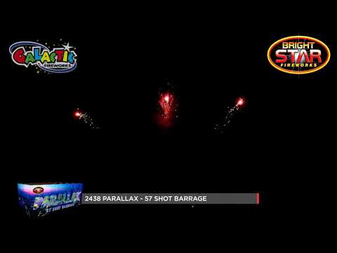 Parallax firework demo by Bright Star