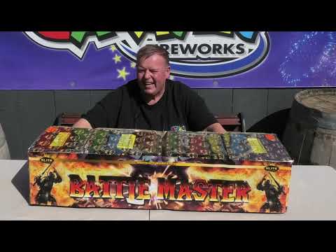 Battlemaster firework, firing demo
