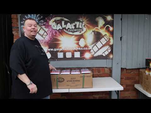 Atom Bombs roman candle pack demonstration video