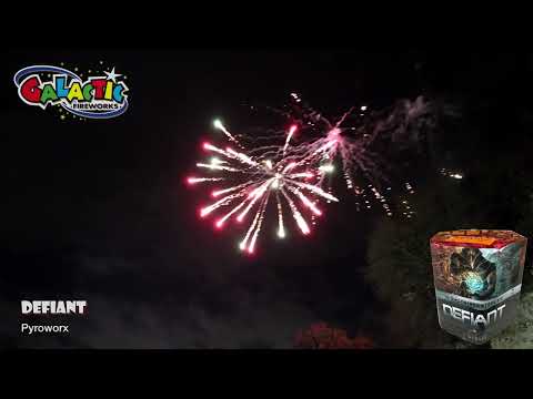Defiant firework demo by Pyroworx