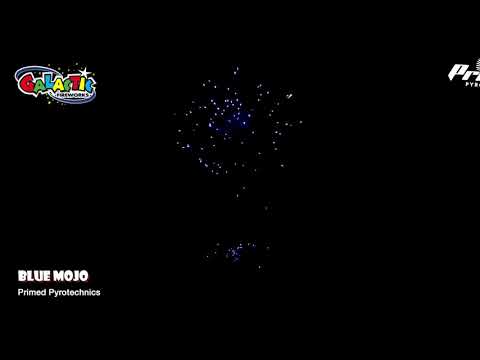 Casino Royale Bag firework, firing demo