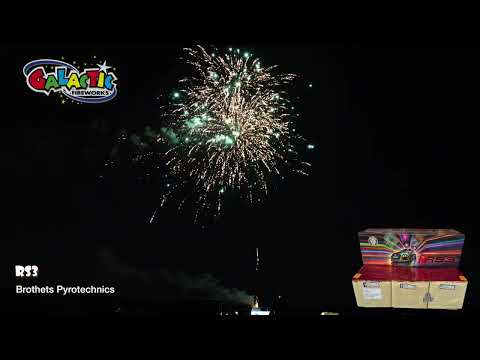 Full video demonstration of the RS3 147 shot compound firework