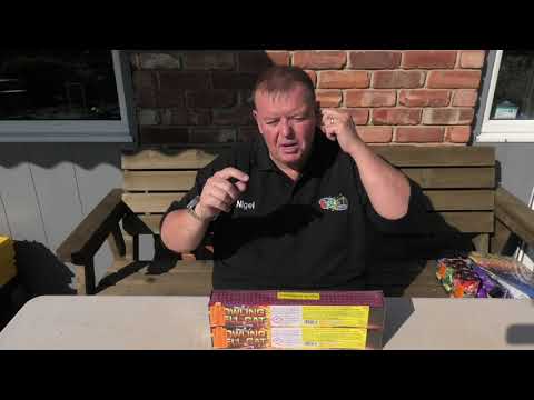 Howling Hellcat firework, firing demo