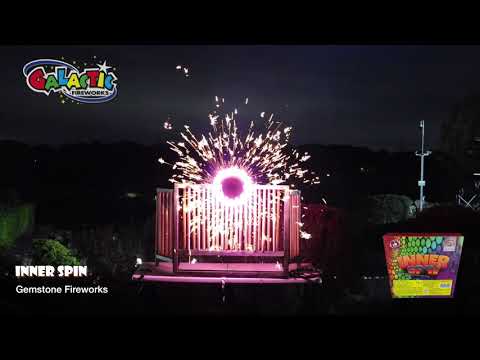 Inner Spin firework, firing demo
