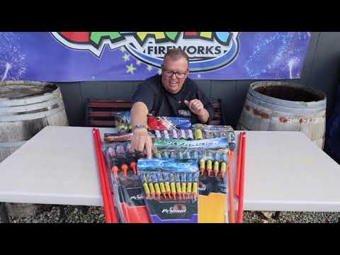 Birds of Prey firework demo by Mixed