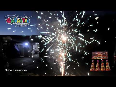 Volcanic Flow firework demo by Cube Fireworks