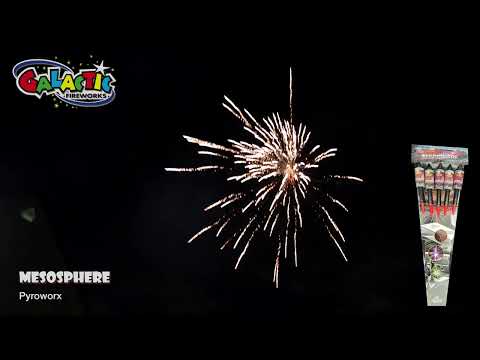 Mesosphere firework, firing demo