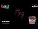 In The Money 20-shot cake firing with vibrant multi-coloured effects