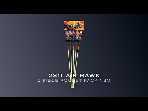 Air Hawks firework demo by Bright Star