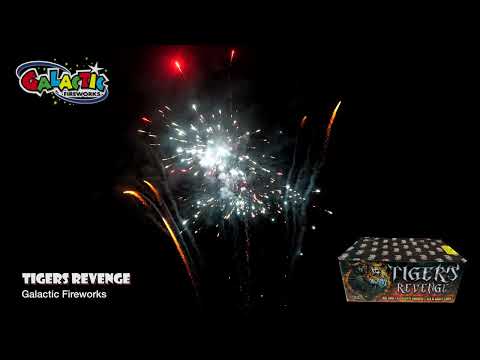 Tigers Revenge firework demo by Galactic Fireworks
