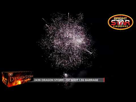 Dragon Storm firework demo by Bright Star