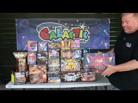 Heavy Artillery firework pack, firing demo