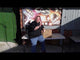 Red Handheld Smoke Grenade firework demo by Cube Fireworks