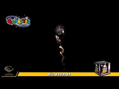 Big Boom 49-shot firework cake demo by Gemstone