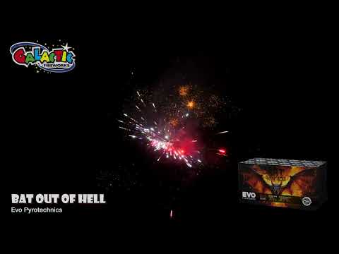 Bat Out Of Hell firework demo by Evolution Fireworks