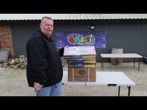 Giant Bonfire Box firework demo by Bright Star