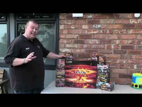 Total Destruction firework, firing demo