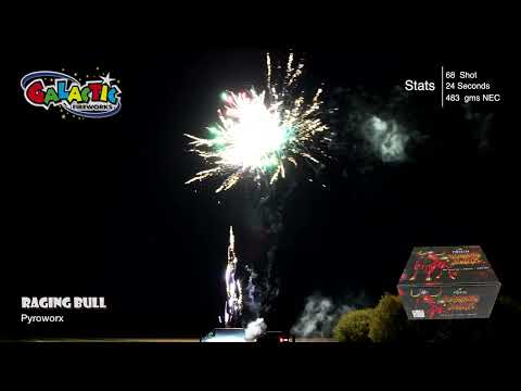 Raging Bull Full Demo Video Rapid Fire Garden Firework.