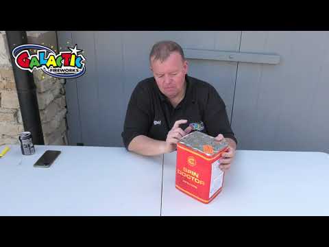 Spin Doctor firework, firing demo