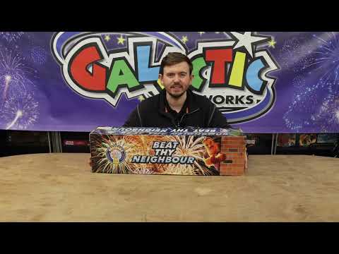 Beat Thy Neighbour firework demo by Brothers Pyrotechnics