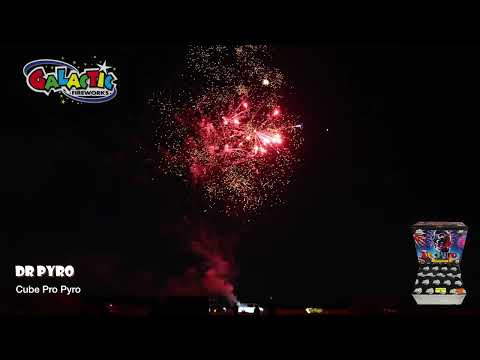 Dr Pyro firework demo by Cube Fireworks
