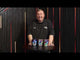 Galactic Fireworks team member reviewing the Ninjas cakes.