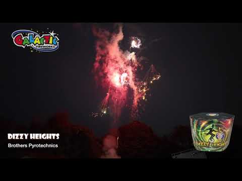 Dizzy Heights firework demo by Brothers Pyrotechnics