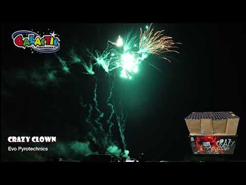 Crazy Clown firework demo by Evolution Fireworks