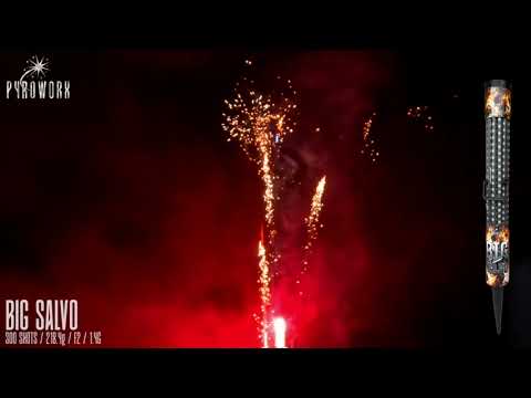 Big Salvo firework demo by Pyroworx