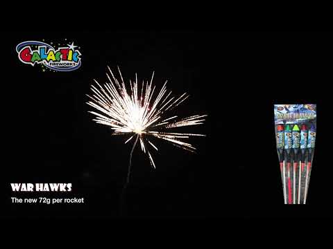 War Hawks rocket pack product overview and packaging by Bright Star