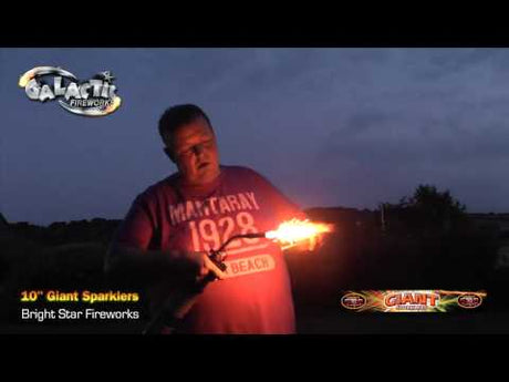 10in Giant Sparklers demo