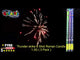 Thunder Strike candle launching a large shot with a loud report.