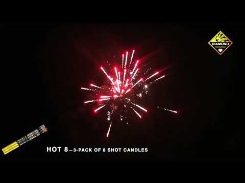 Hot Eight Candle