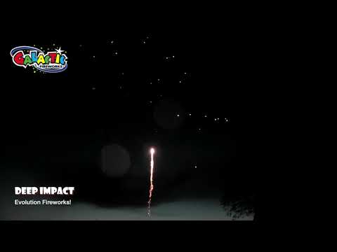 Deep Impact firework demo by Evolution Fireworks