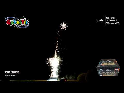 Crusade & Rainbow Paradise firework demo by Mixed
