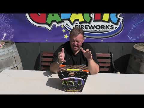 Area 51 firework, firing demo