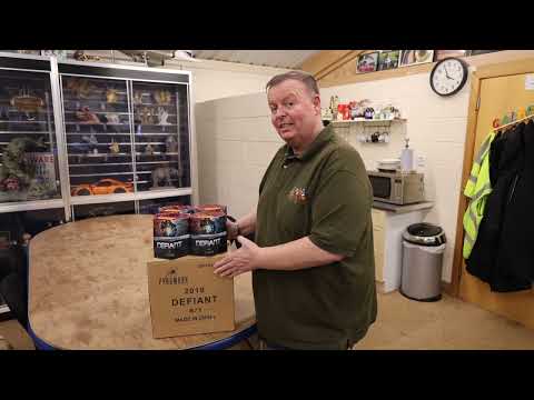 Defiant firework demo by Pyroworx