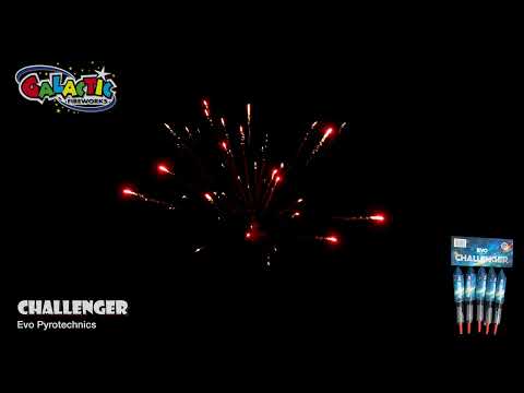 Challenger firework demo by Evolution Fireworks