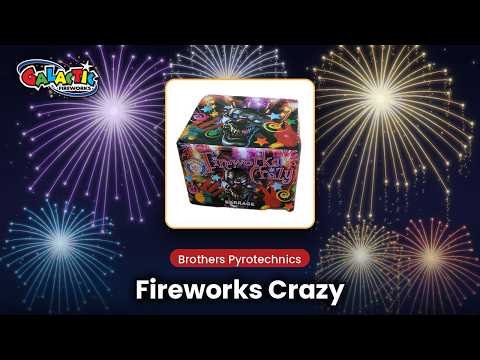 Fireworks Crazy firework, firing demo