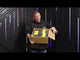 Nigel Turver holding the Ravaging Torment compound to show size and build.