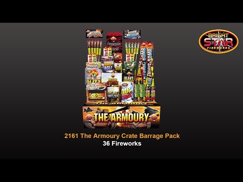 Armoury Crate firework, firing demo
