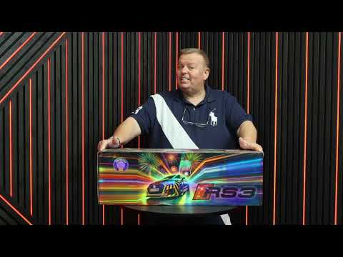 Review of the RS3 compound firework highlighting its 30mm tubes and power.