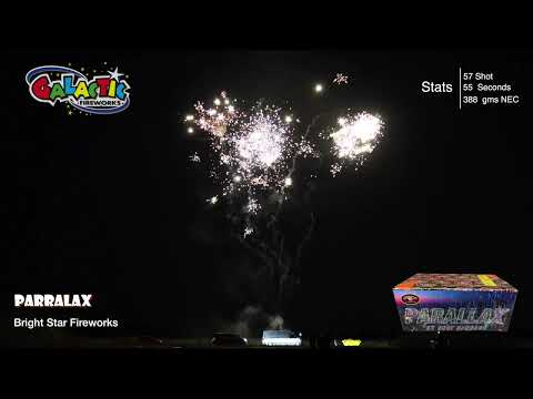 Performance video of Parallax barrage firing 57 shots in a wide fan pattern.