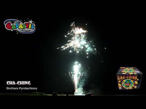 Cha Ching firework demo by Brothers Pyrotechnics