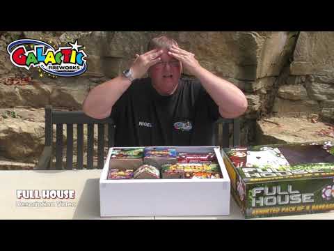 Full House firework demo by Primed Pyrotechnics