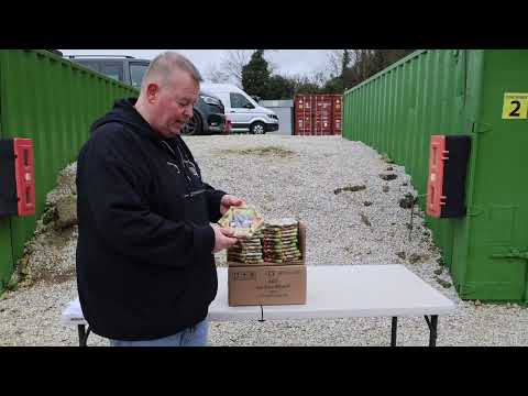 Golden Wheel catherine wheel demonstration video