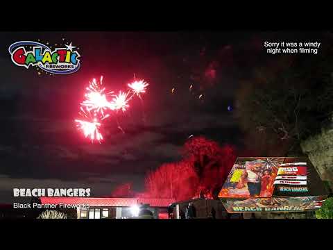 Beach Bangers firework demo by Black Panther